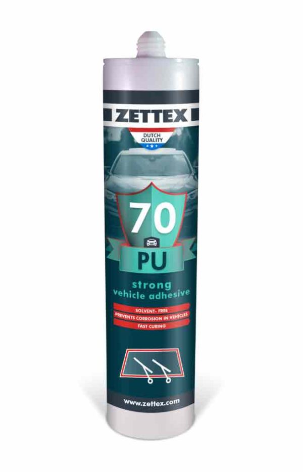 چسب شیشه اتومبیل PU 70 زتکس