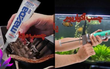 چسب مزدا یا چسب آکواریوم